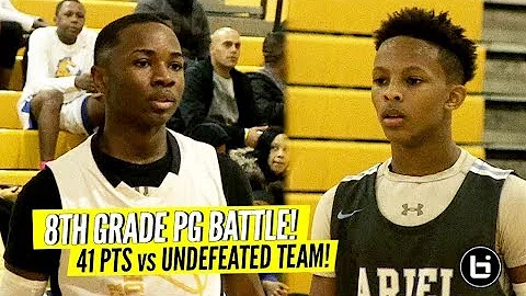 Shifty 8th Grader PUTS ON A SHOW! 40 Points vs Chi...