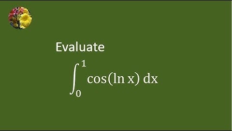 An interesting logarithmic integral that is easier than it looks