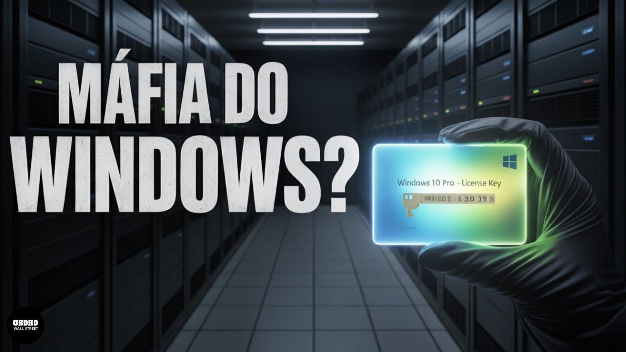 A MÁFIA DAS LICENÇAS WINDOWS ORIGINAL