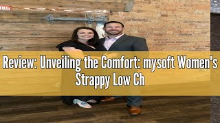 Review: Unveiling the Comfort: mysoft Women's Strappy Low Chunky Block Heel Sandals Open Toe Dress S