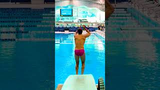Sam Fricker diving