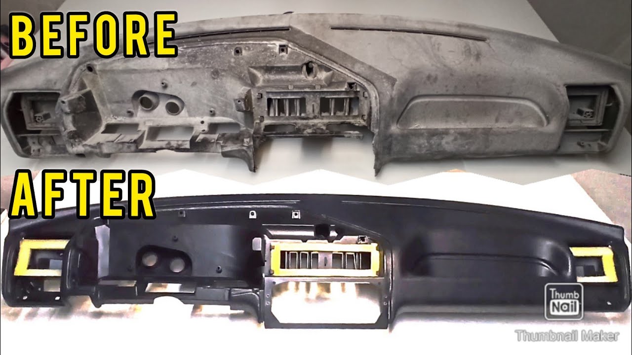 Best Restoration Peugeot 205 GTI Cracked Dashboard