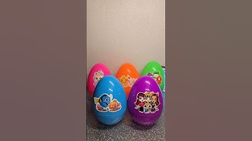 Surprise Colored Eggs Part 34 #surprise #asmr #unboxing #cute #trending #satisfying