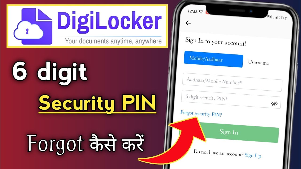 Digilocker Sex Video - How to forgot digilocker 6 digit security Pin | Digilocker password reset  kaise kare | Digilocker - YouTube