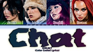 GIRLSET CHAT Lyrics (Color Coded Lyrics)