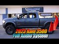 2023 ram 3500 full audio system with factory harmon kardon two 12 woofers under seat and more