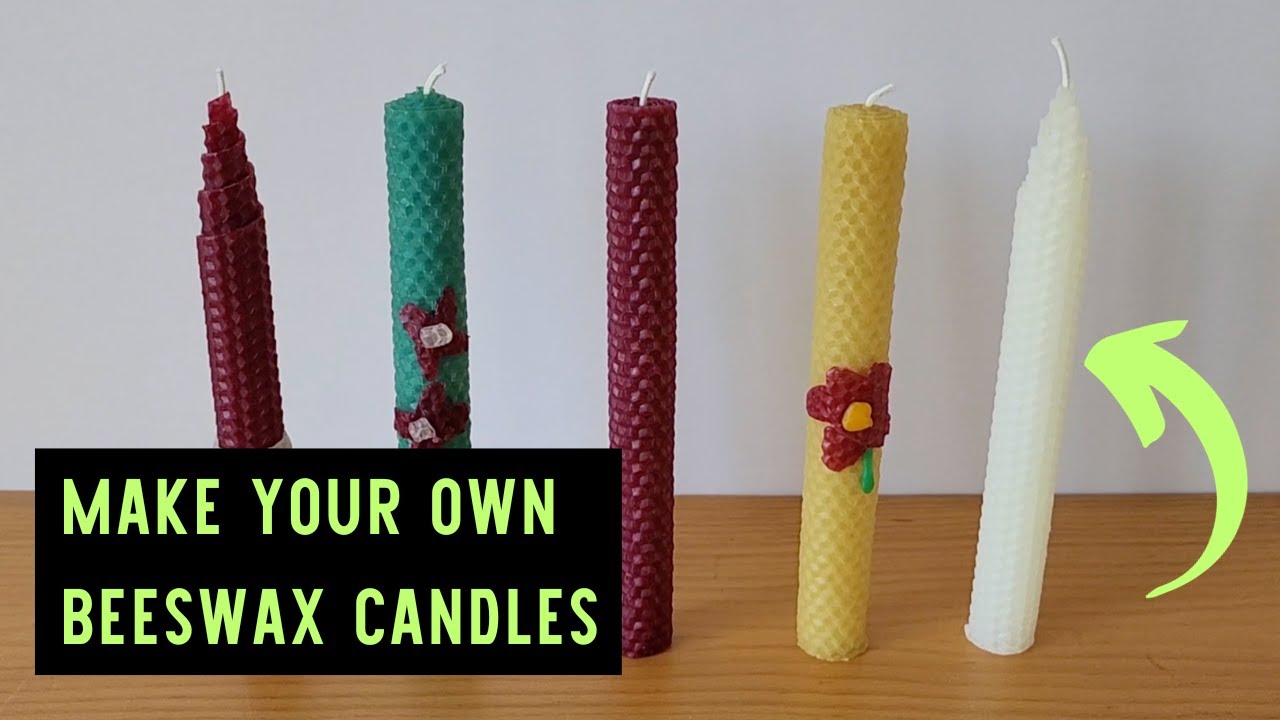 EASY Beeswax Candle Making Kit By Toadily Handmade