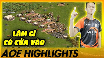 CHẾT CƯỜI với pha CÔNG K của Chim Sẻ Đi Nắng 19!| AoE Highlights