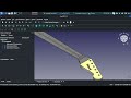 como hacer guitarra en freecad en 5 min