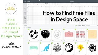 how to find free images in design space