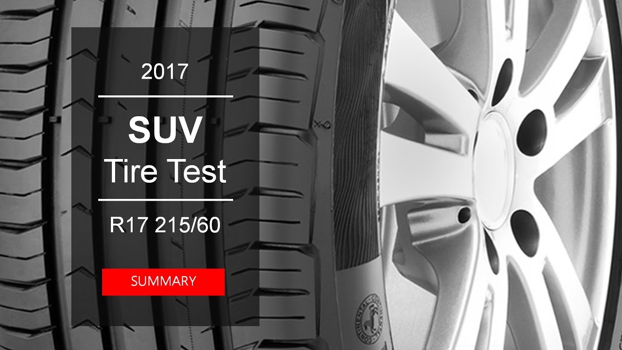 2017 SUV Summer Tyre Test – Summary