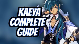 Kaeya DPS & Support Full Build | Genshin Impact Guide