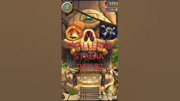 Daily Challenge Streak Day 23 | Temple run 2