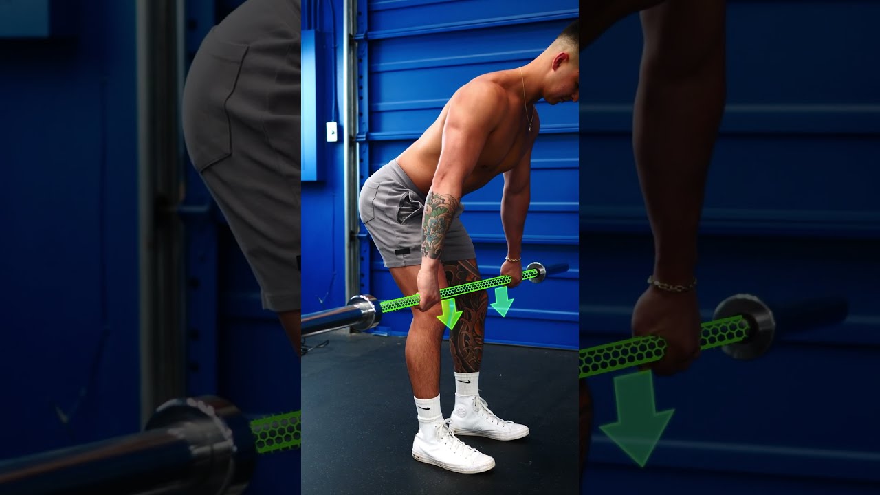The PERFECT Barbell Row 5 Steps