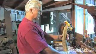 Sculptor and Actor Tony Dow in his Topanga Canyon Studio