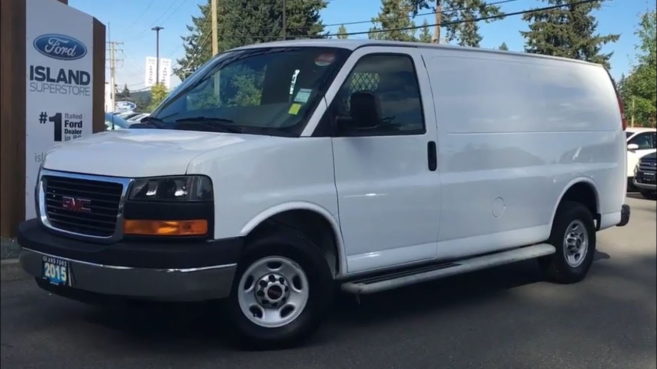 2015 gmc savana 2500 cargo van