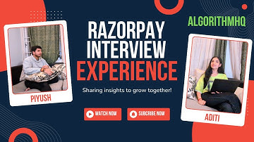 Razorpay Interview Experience 2024 (Piyush Tiwari) | Opportunity Seizing | Process | Preparation