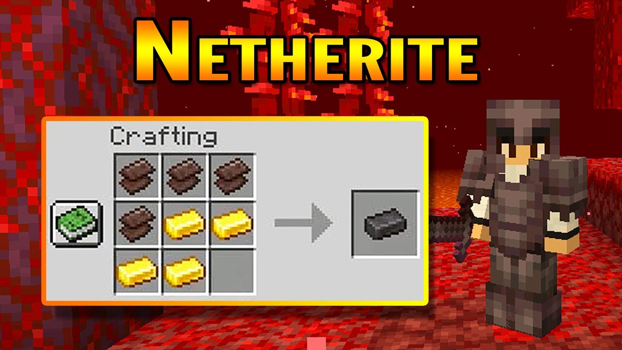 Minecraft 116 Nether Update Netherite Showcase Youtube