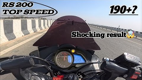 Rs 200 top speed check highway over power🤯||#topspeed #pulsarrs200 #longvideo #rs200topspeed 
