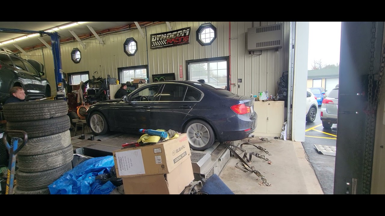 BMW 328I Stage 2, BOOTMOD3 DYNO RUN - YouTube