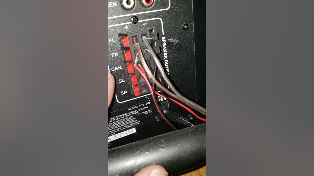 ilive speaker system setup YouTube