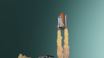 Blender Rocket Launch Animation[WorkBench Render]