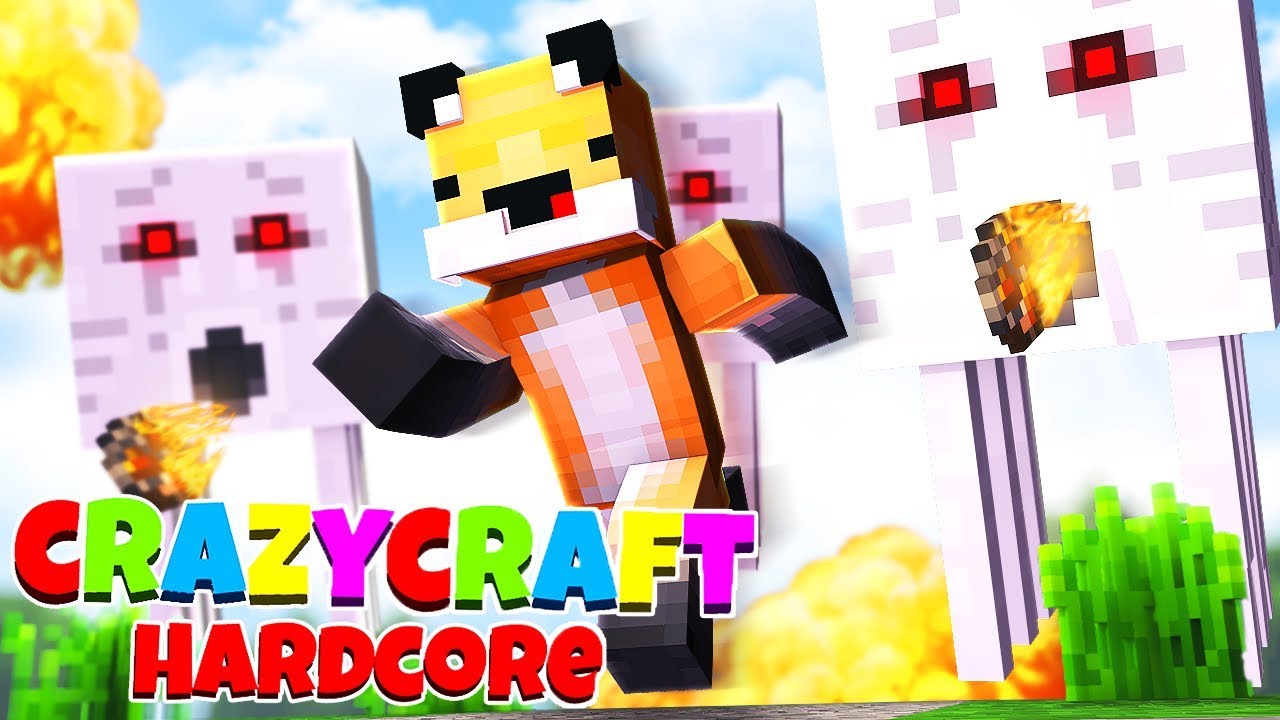 GHASTS IN THE OVERWORLD CrazyCraft HXC (2) YouTube