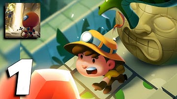 Diamond Quest 2: The Lost Temple - Gameplay Part 1 Levels 1-3 (Android,iOS)