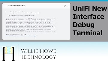 Ubiquiti UniFi New User Interface - Debug Terminal - Where it