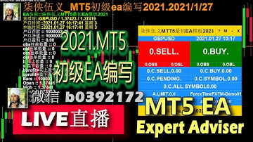 019..看一看mql5的编写有多牛..2021年_MT5_初级EA编写.柒侠伍义.7x51.马来西亚.槟城