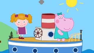 Клара и Пеппа гиппопотам . Детский игровой мультик для детей! Сlara the Hippo . Мобильные игры