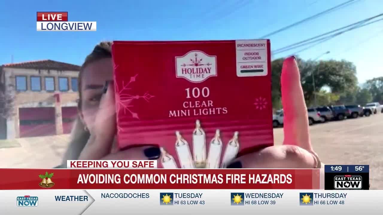 Longview fire marshal shares tips to avoid common Christmas fire hazards