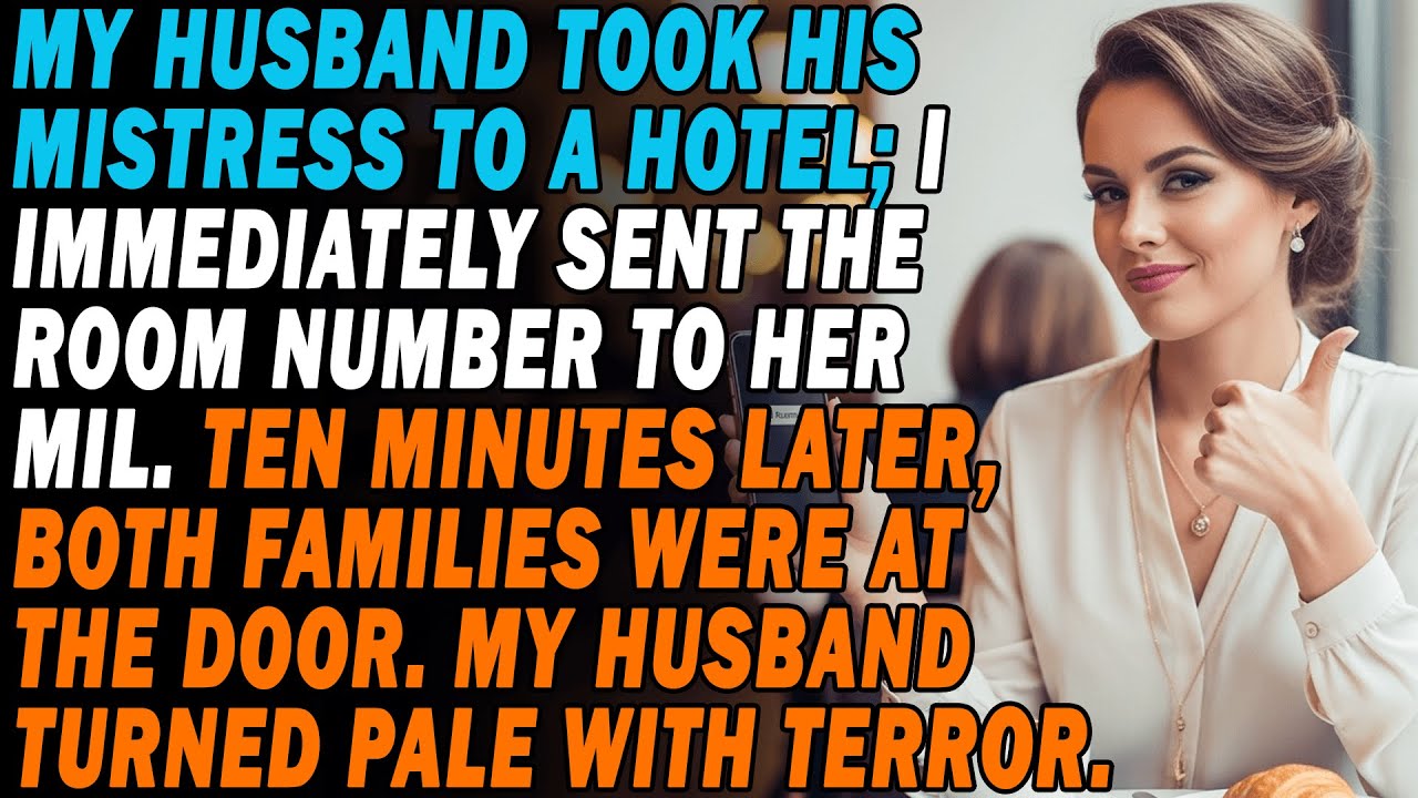 He Took His Mistress💃To The Hotel. I Gave The Room Number To Her MIL📲. When Her Family Arrived, He😱