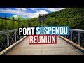 Sainte-Anne - Le Pont Suspendu de la Rivière de l&#39;Est (ILE DE LA REUNION 974)