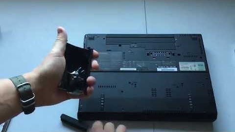 How To Remove The Hard Drive From A Lenovo Thinkpad R61 Laptop Computer