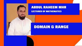 Concept of Domain & Range of a Binary relation || L-11 mathematics