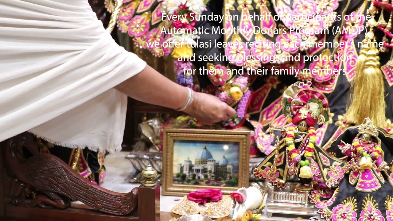 ISKCON Detroit  Automatic Monthly Donation Promo