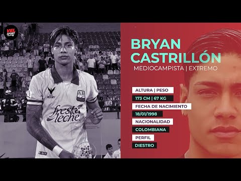 ▶️ Bryan Castrillón ⚽️ At. Bucaramanga (Colombia)