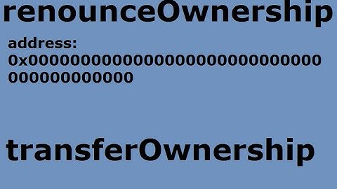 Ownership Transfer | Renounce | Solidity | Smart contract | HINDI