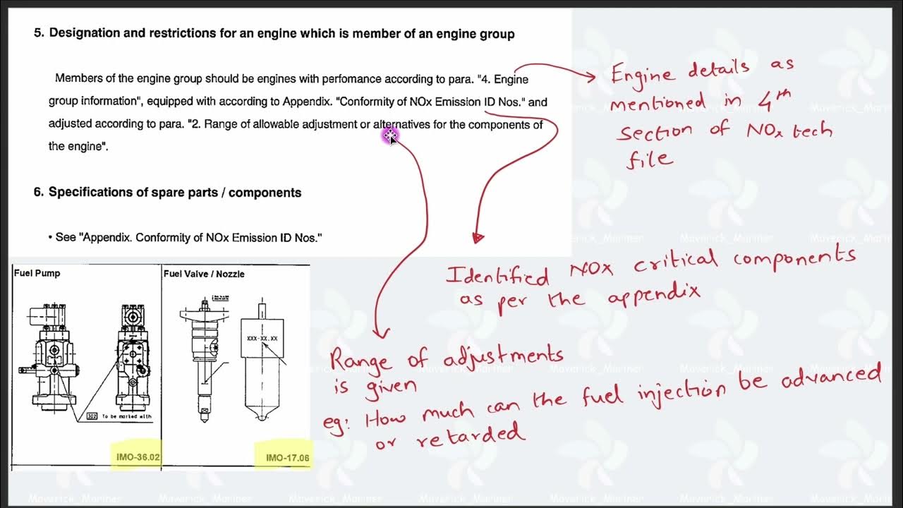 NOx technical file part 3 MEO Orals & Written Marpol ANNEX 6 - YouTube
