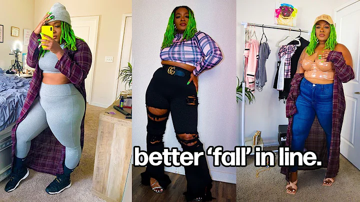 YALL BETTER "FALL" IN LINE! | FashionNova Curve Fall Try On Haul
