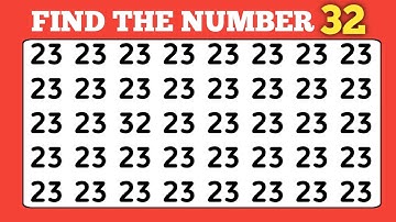 Find The Odd One Out | Test Your Observations skills and Eyes | Number and letters Edition