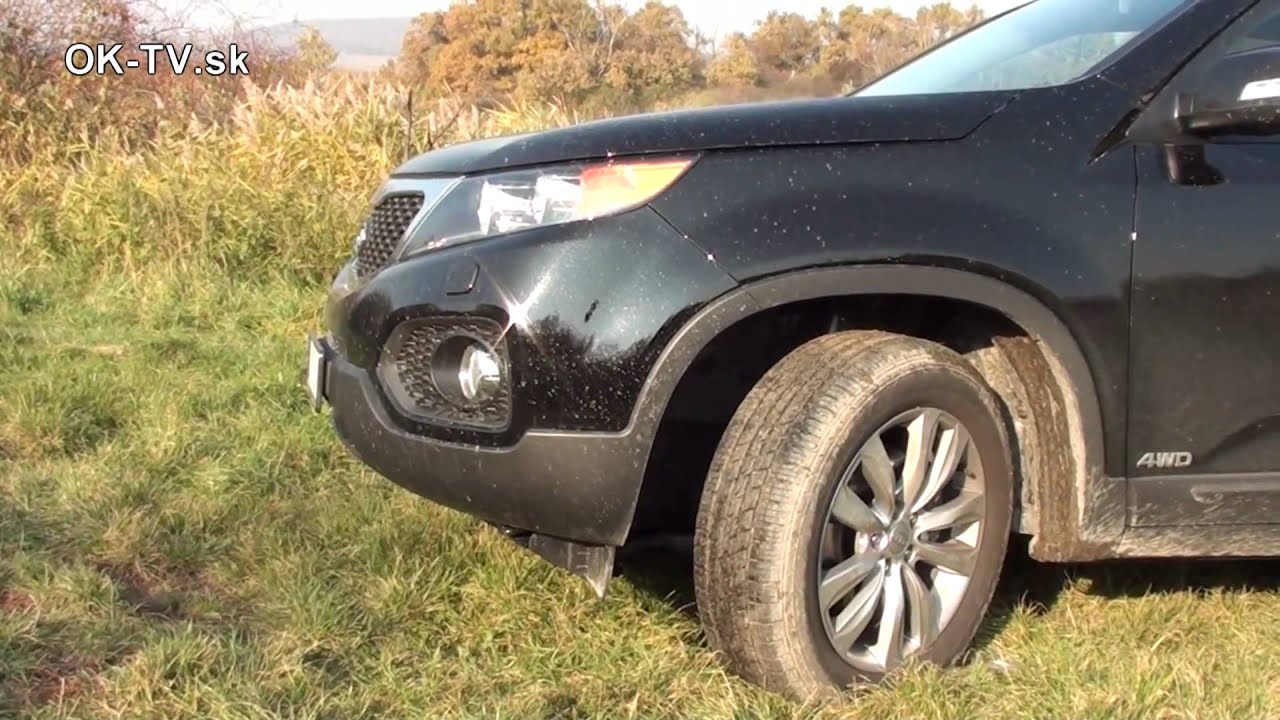 Kia Sorento 10 4x4 2 2 Crdi Teren Test Sony Hdr Xr155 Youtube
