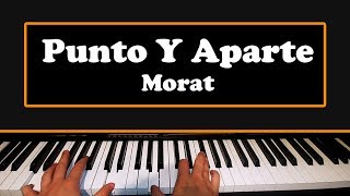 Video thumbnail of "Punto Y Aparte - Morat Piano Cover (Karaoke / Instrumentaal)"