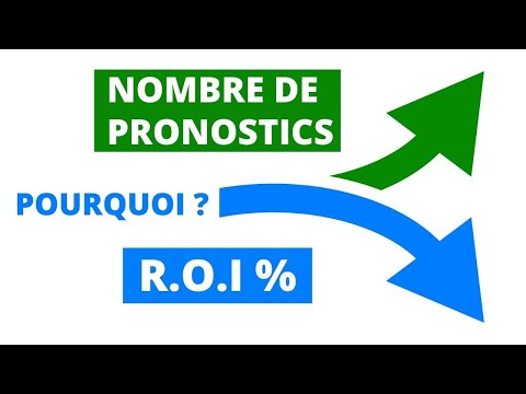 Pourquoi le ROI diminue quand le nombre de pronostics augmente ?