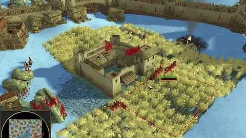 0 A.D. Alpha 22 - 1v1 (Single Chokepoint Part 1)