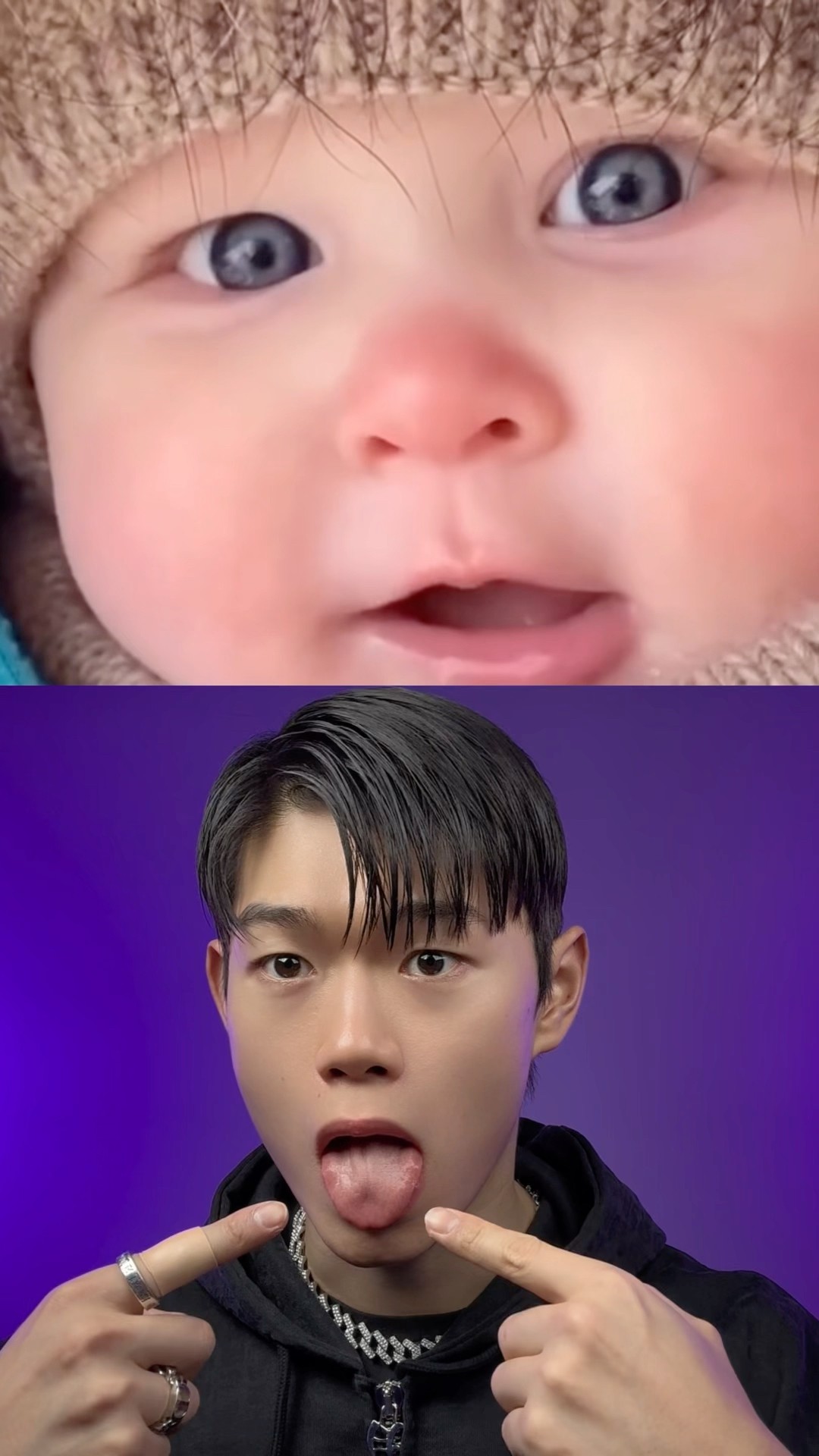 Beatboxer vs Baby #beatbox #tiktok