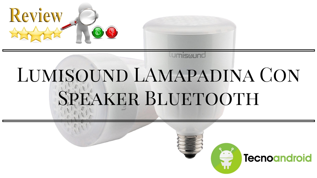 lumisound bluetooth speaker