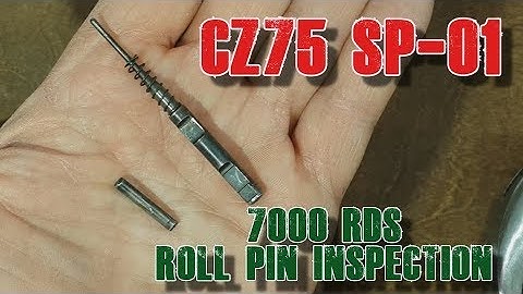 7000 rds CZ75 Roll Pin Inspection