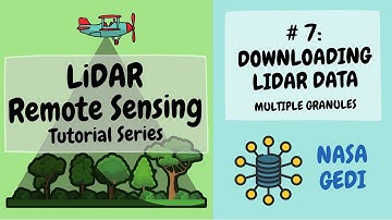 Downloading multiple NASA GEDI LiDAR Granules simultaneously (Lidar remote sensing | Part 7)